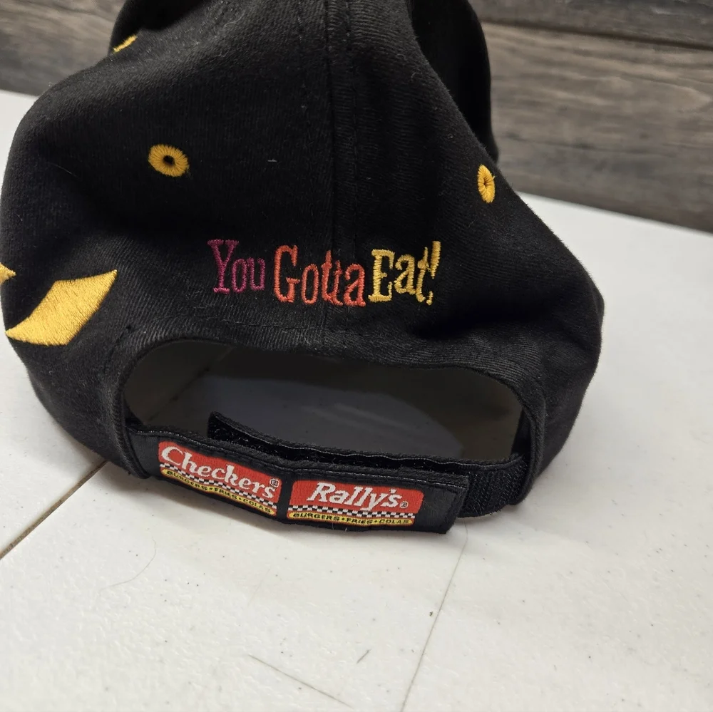 BRICKYARD‎ 400 2003 hat black yellow adjustable cap Nascar Vintage Vtg